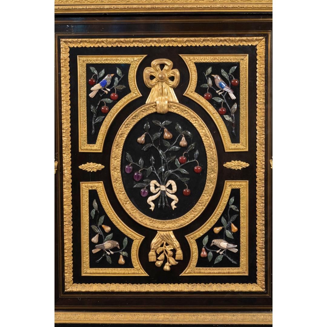 A SENSATIONAL PAIR OF FRENCH 19TH CENTURY NAPOLÉON III PERIOD EBONY - Galerie Rosiers